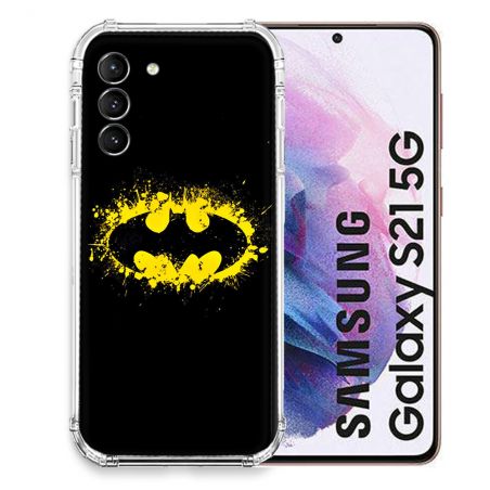 Coque Pour Samsung Galaxy S21 Batman Logo