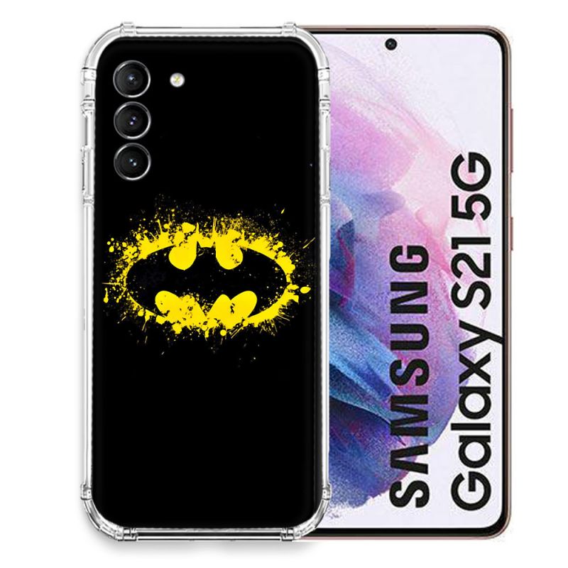 Coque Pour Samsung Galaxy S21 Batman Logo