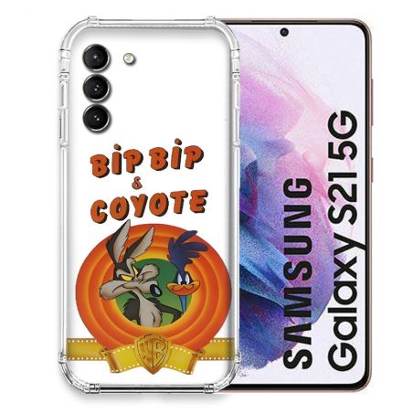 Coque Pour Samsung Galaxy S21 Bip Bip Coyote