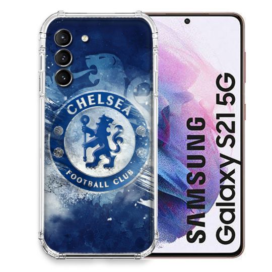 Coque Pour Samsung Galaxy S21 Foot Chelsea