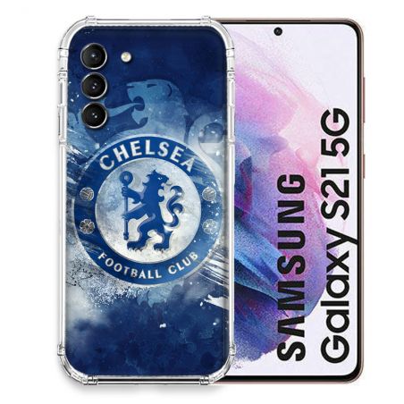 Coque Pour Samsung Galaxy S21 Foot Chelsea