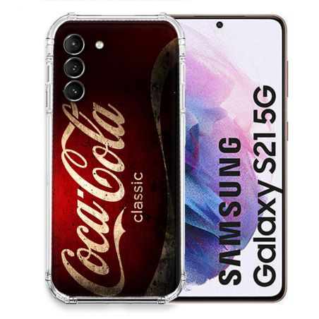 Coque Pour Samsung Galaxy S21 Coca Cola Classique