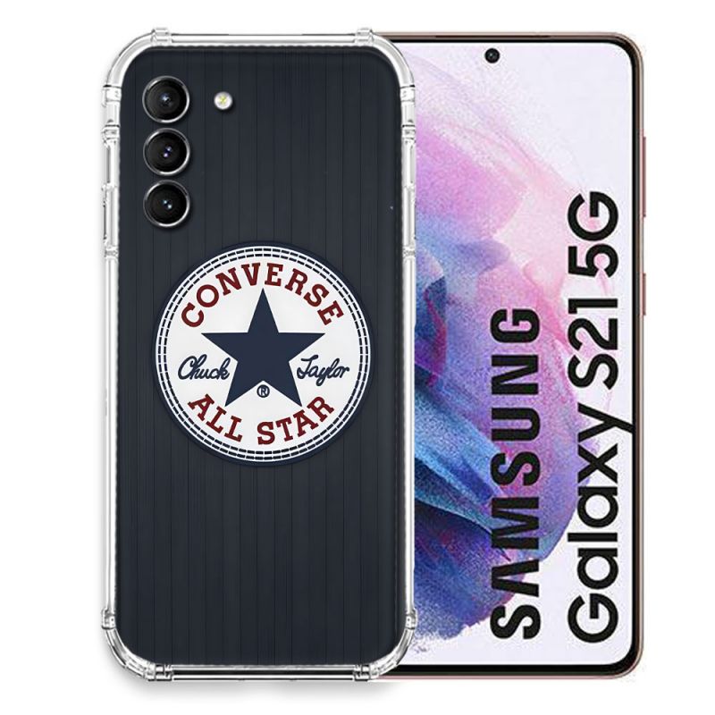Coque Pour Samsung Galaxy S21 Converse