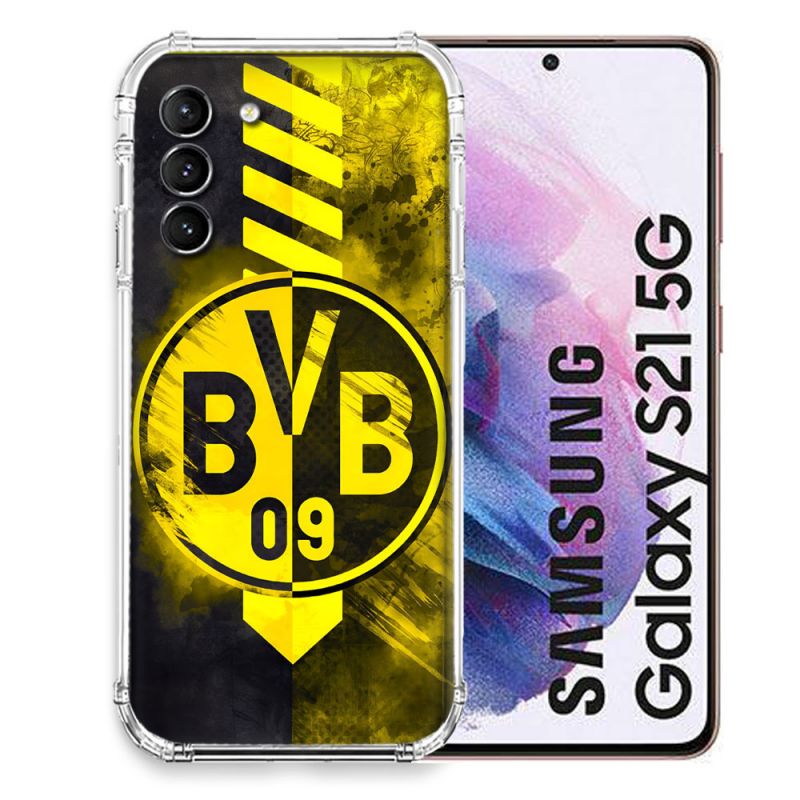 Coque Pour Samsung Galaxy S21 Foot Dortmund