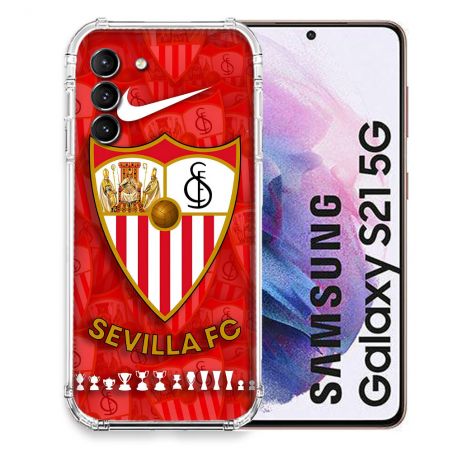 Coque Pour Samsung Galaxy S21 Foot FC Sevilla