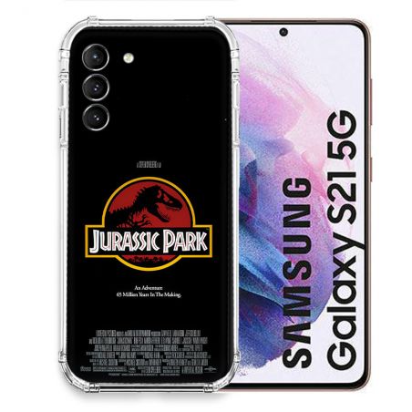 Coque Pour Samsung Galaxy S21 Jurassik Park Affiche