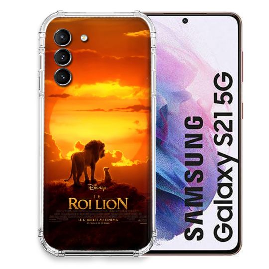 Coque Pour Samsung Galaxy S21 Le Roi Lion Affiche