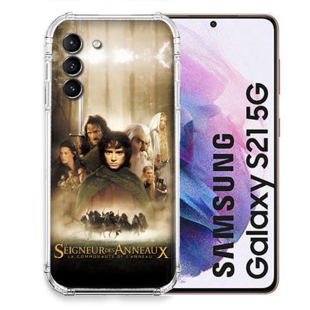 Coque Pour Samsung Galaxy S21 Le seigneur Des Anneaux Affiche