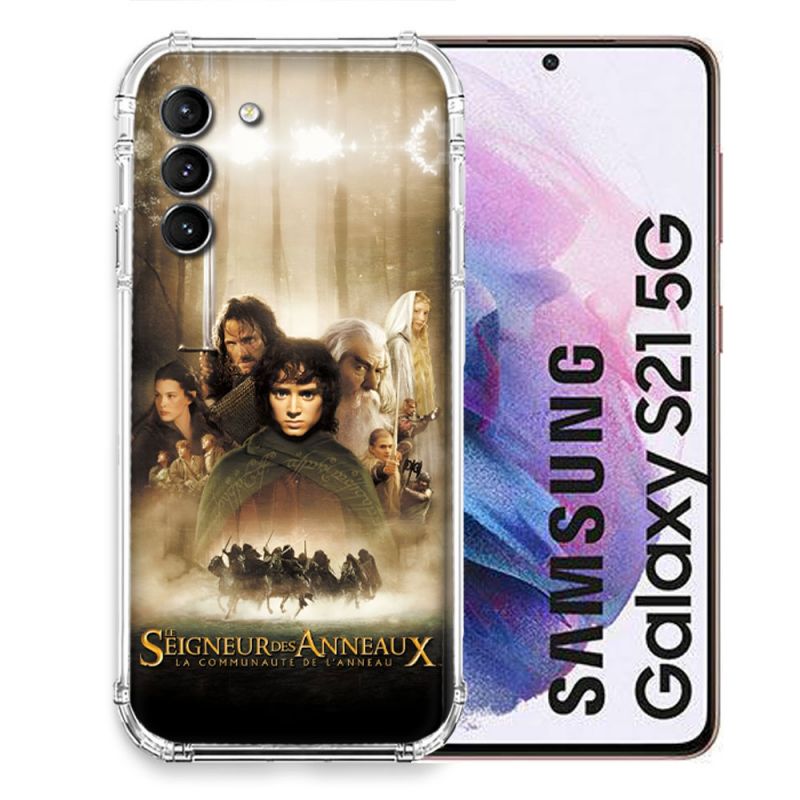 Coque Pour Samsung Galaxy S21 Le seigneur Des Anneaux Affiche