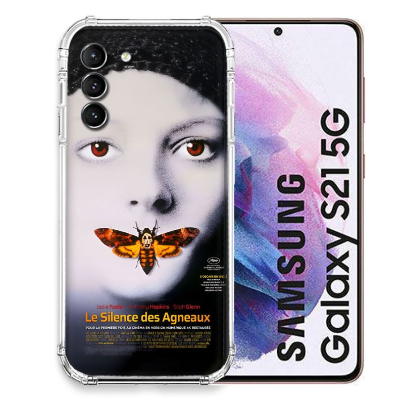 Coque Pour Samsung Galaxy S21 Le Silence Des Agneaux Affiche