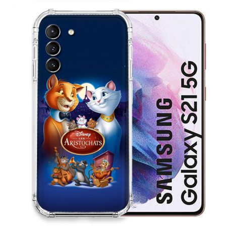 Coque Pour Samsung Galaxy S21 Les Aristochats
