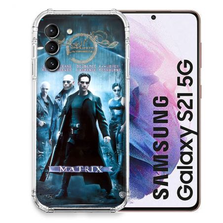 Coque Pour Samsung Galaxy S21 Matrix Affiche