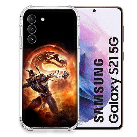 Coque Pour Samsung Galaxy S21 Mortal Combat