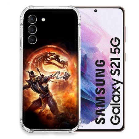 Coque Pour Samsung Galaxy S21 Mortal Combat