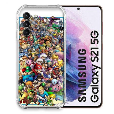 Coque Pour Samsung Galaxy S21 Nintendo