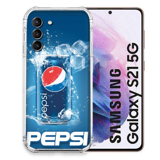 Coque Pour Samsung Galaxy S21 Pepsi