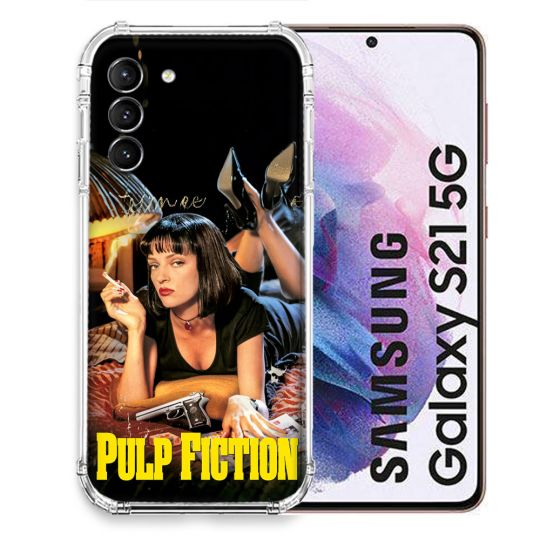 Coque Pour Samsung Galaxy S21 Pulp Fiction Affiche