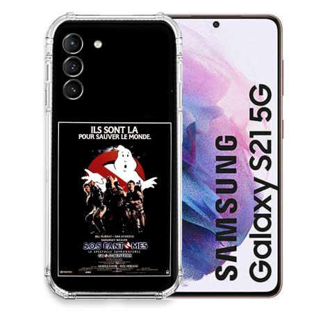 Coque Pour Samsung Galaxy S21 SOS Fantome Affiche