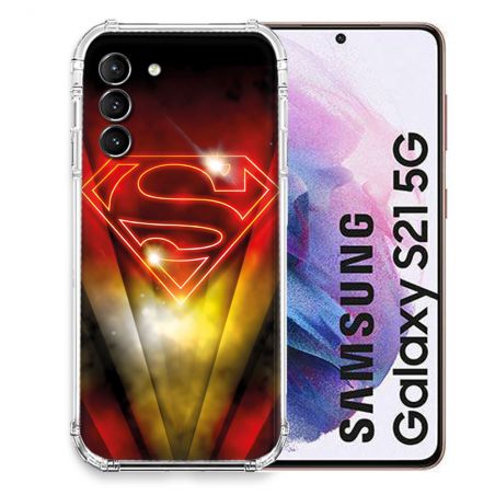Coque Pour Samsung Galaxy S21 Superman Logo