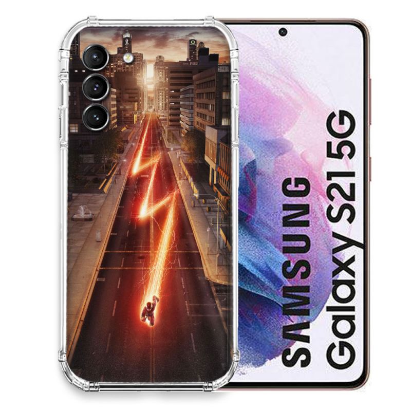 Coque Pour Samsung Galaxy S21 The Flash City
