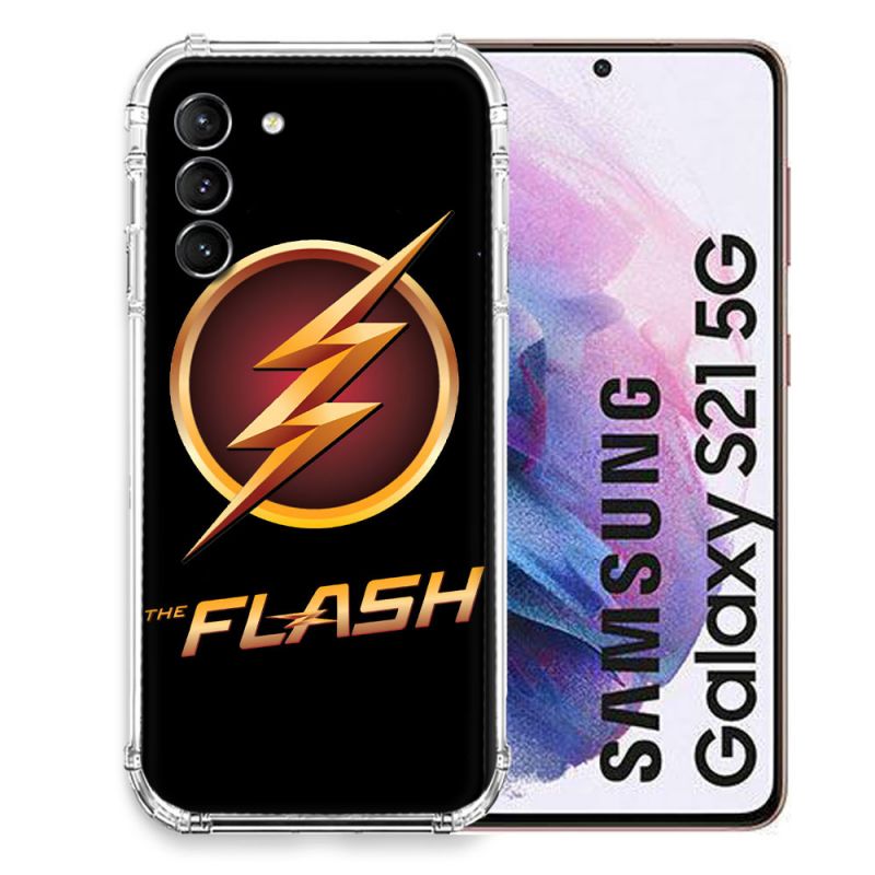 Coque Pour Samsung Galaxy S21 The Flash Logo