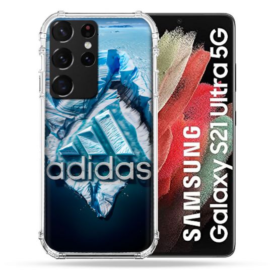 Coque Pour Samsung Galaxy S21 Ultra Adidas Iceberg