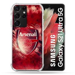 Coque Pour Samsung Galaxy S21 Ultra Foot Arsenal