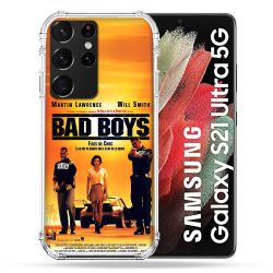 Coque Pour Samsung Galaxy S21 Ultra Bad Boys Affiche