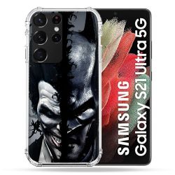 Coque Pour Samsung Galaxy S21 Ultra Batman Joker
