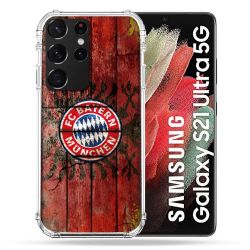 Coque Pour Samsung Galaxy S21 Ultra Foot Bayern Munich Drapeau