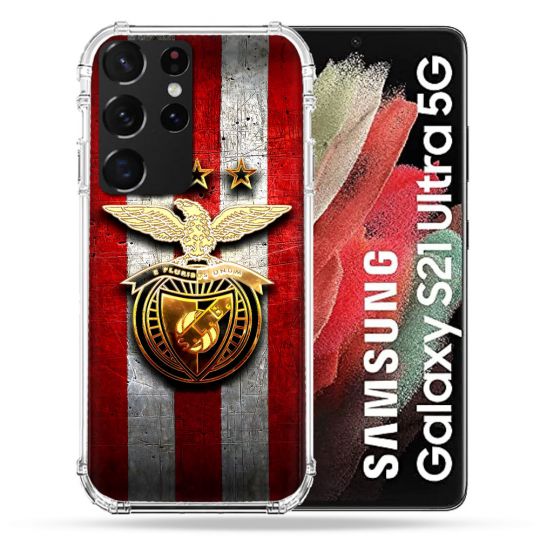 Coque Pour Samsung Galaxy S21 Ultra Foot Benfica