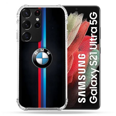 Coque Pour Samsung Galaxy S21 Ultra BMW Logo