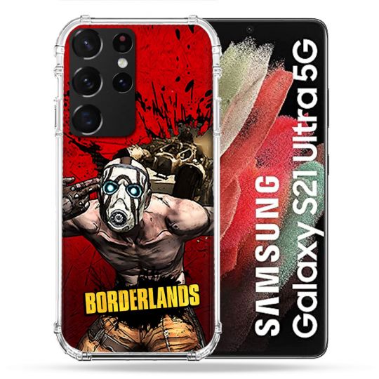 Coque Pour Samsung Galaxy S21 Ultra Borderland