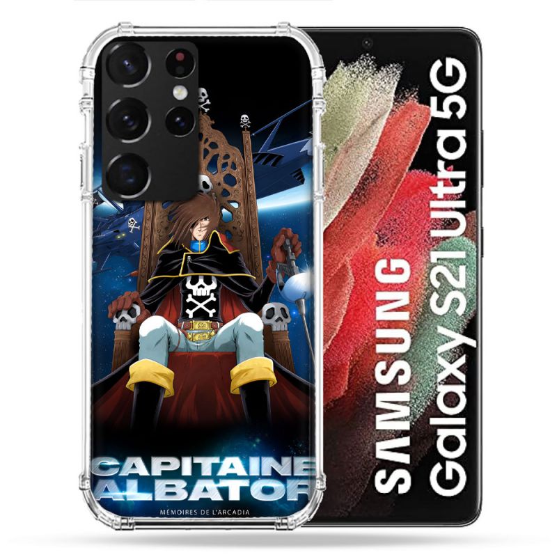 Coque Pour Samsung Galaxy S21 Ultra Capitaine Albator