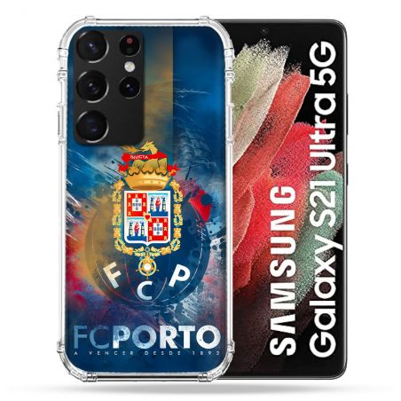 Coque Pour Samsung Galaxy S21 Ultra Foot FC Porto