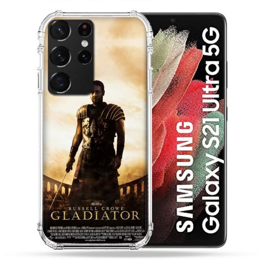 Coque Pour Samsung Galaxy S21 Ultra Gladiator Affiche