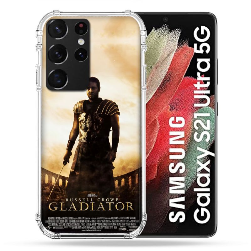 Coque Pour Samsung Galaxy S21 Ultra Gladiator Affiche