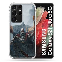 Coque Pour Samsung Galaxy S21 Ultra Gof Of War
