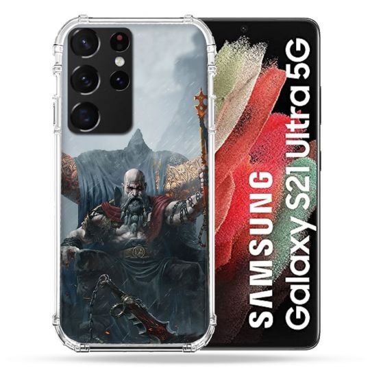 Coque Pour Samsung Galaxy S21 Ultra Gof Of War