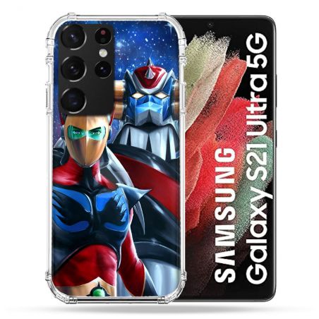 Coque Pour Samsung Galaxy S21 Ultra Goldorak