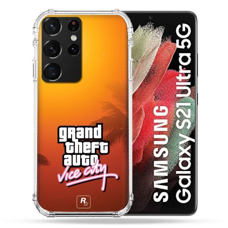 Coque Pour Samsung Galaxy S21 Ultra GTA Vice City