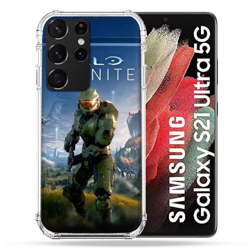 Coque Pour Samsung Galaxy S21 Ultra Halo