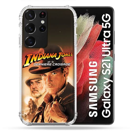 Coque Pour Samsung Galaxy S21 Ultra Indiana Jones Affiche