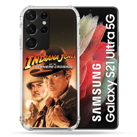 Coque Pour Samsung Galaxy S21 Ultra Indiana Jones Affiche