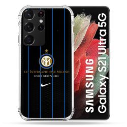 Coque Pour Samsung Galaxy S21 Ultra Foot Inter Milan