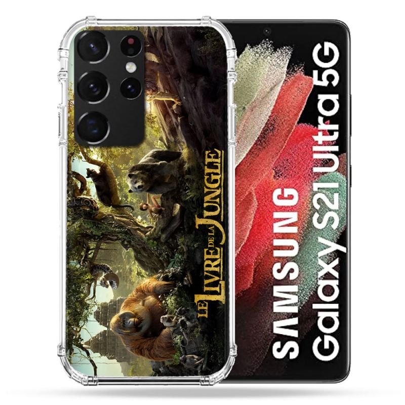 Coque Pour Samsung Galaxy S21 Ultra Le Livre De La Jungle Affiche