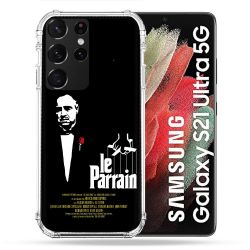 Coque Pour Samsung Galaxy S21 Ultra Le Parrain Affiche