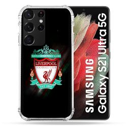 Coque Pour Samsung Galaxy S21 Ultra Foot Liverpool