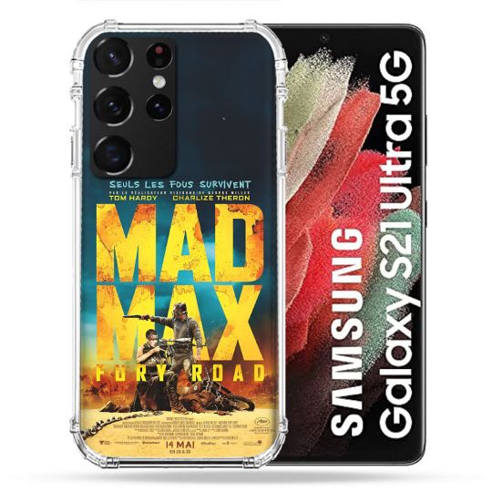 Coque Pour Samsung Galaxy S21 Ultra Mad Max Affiche
