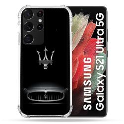 Coque Pour Samsung Galaxy S21 Ultra Maserati